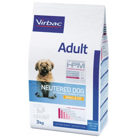 VIRBAC HPM CANINE ADULT NEUTERED SMALL TOY