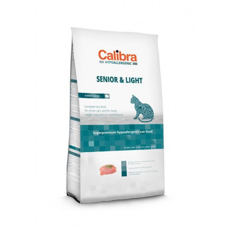 CALIBRA CAT HYPOALLERGENIC LIGHT SENIOR PAVO