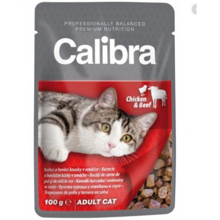 CALIBRA CAT POUCH CORDERO POLLO
